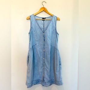 GAP M Denim dress with pockets